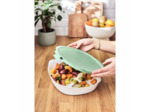 Plat de cuisson ov 32x20cm blanc + couvercle Smart Cuisine