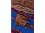 Ceinture en cuir tressé Eloise