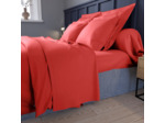 Drap housse Harmonie Satin de coton coloris Pastèque