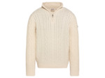 Pull camionneur en maille torsadée