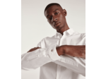 Chemise en popeline stretch