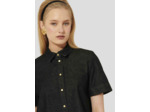 Chemise Camilia Charcoal en Coton Organique
