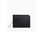 Pochette A4 Emile en cuir grainé