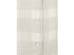 Chemise carreau ecru