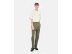 Pantalon Kaki En Coton olive night