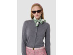 Gilet Ginno gris en laine merinos
