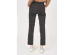 Pantalon de ville en jacquard python