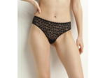 Culotte midi pour femme en dentelle florale Noire Daisy Lace