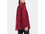 Top Plissé Imprimé Cœurs black - red