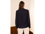 Chemise détails en lurex