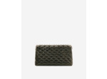 Pochette héritage small en cuir verte vert