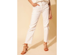 Jean taille haute cinq poches