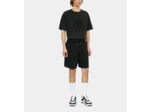 Short Noir En Coton black washed