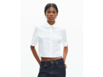 Chemise a manches courtes col classique white