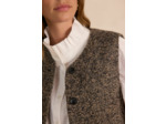 Gilet sans manches PHARELL en laine tweed
