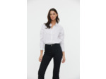 Chemise basique en popeline bio