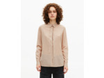 Chemise avec lavallière à pois beige beige / red
