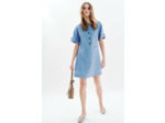 Robe roude 100% lin