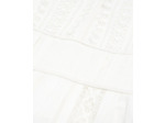 Robe longue sans manches off white