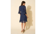 Robe courte cache-coeur