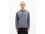 Pull à capuche gris middle grey mel