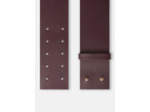 Ceinture Lauren Bordeaux en Cuir De Vachette