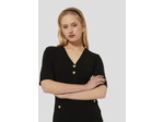 Robe Ruthie Charcoal en Viscose
