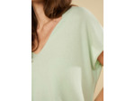 Pull manches courtes en cachemire