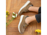 Basket Femme Masha Taupe