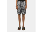 Short Imprimé navy / white