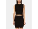 Jupe Courte Noire En Maille black