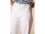 Jean large taille haute sans coutures