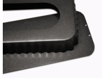 MOULE à tarte rectangulaire avec fond amovible 31x21x3cm