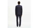 Veste de costume large 2 boutons et broderie navy
