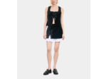 Jupe Courte En Velours Noir black
