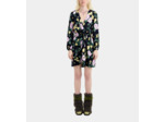 Robe Courte Manche Longues Nouee Devant light pink / dark navy