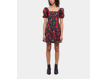 Robe Courte Imprimée multicolor