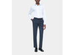 Pantalon De Costume En Laine Bleu Marine navy