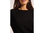 Pull col rond avec manches longues