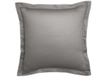 Taie d'oreiller Partition Satin de coton Coloris Gris