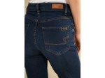 Jean taille haute cinq poches