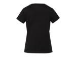 T-shirt col V avec broderie cœur