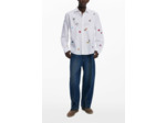 Chemise À Manches Longues En Tissu – Homme