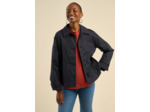 Trench court ample en coton