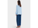Blouse Tiberina Bleu Ciel en Polyester