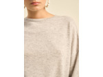 Pull col bateau 100% cachemire