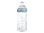 Biberon bleu physio fermeture clip 270 ml Bleu