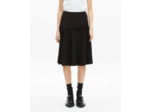 Jupe midi plissee black