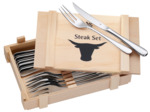 Set couverts à steak 6 pers. (12couverts)