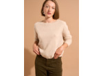 Pull col bateau 100% cachemire